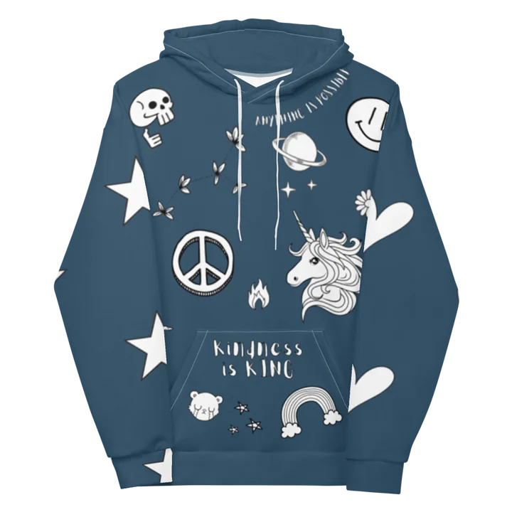 ADULT Hoodie - Deep Blue product image (1)
