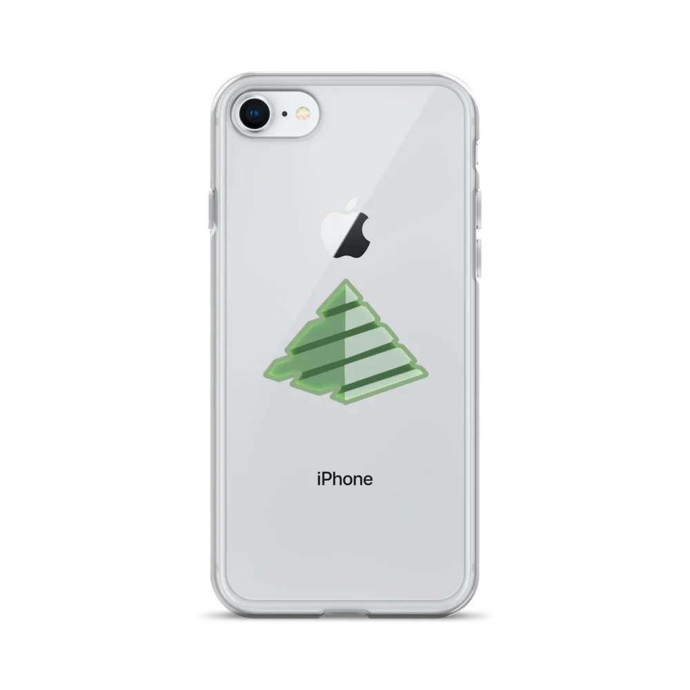 NULL Logo Clear iPhone Case product image (1)