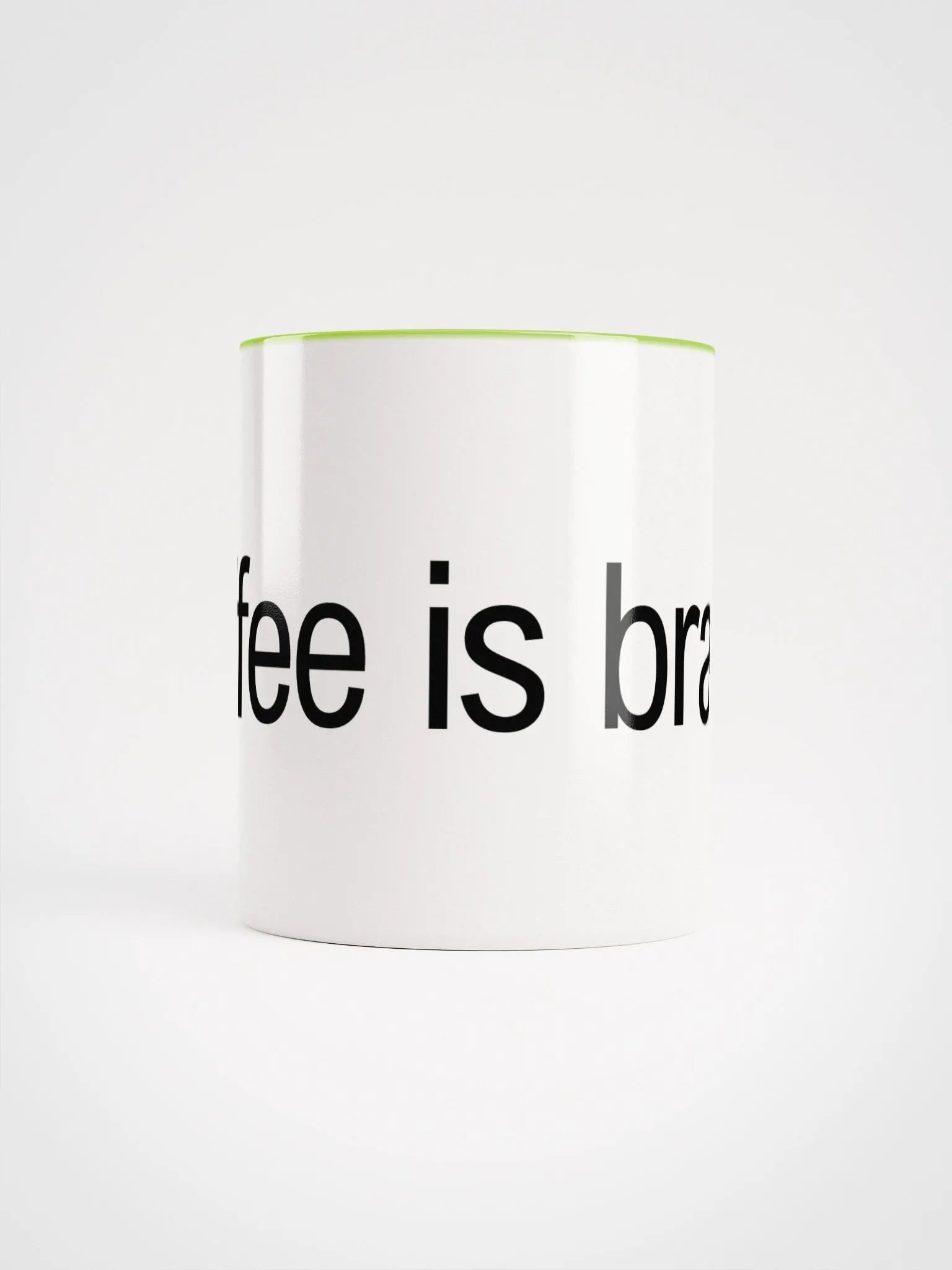 Coffee is Brat Mug product image (6)