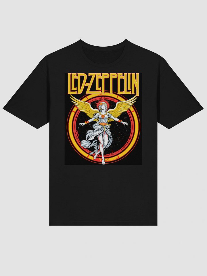 Led Zeppelin Angel T-Shirt | Mythic Rock Band Art | Classic Rock Graphic Tee product image (2)
