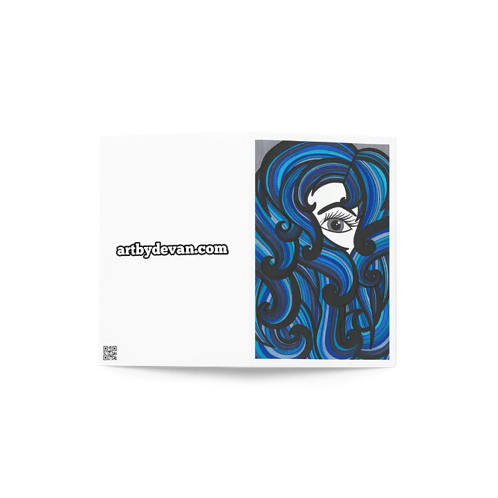 Art Card: Lady Blue product image (2)