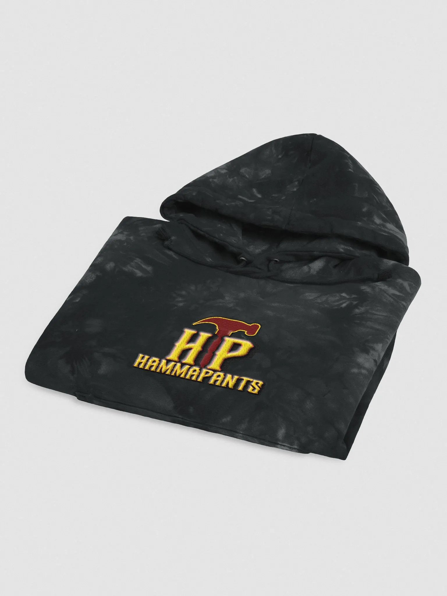 Hammapants Embroidered Tye Dye Hoodie product image (3)