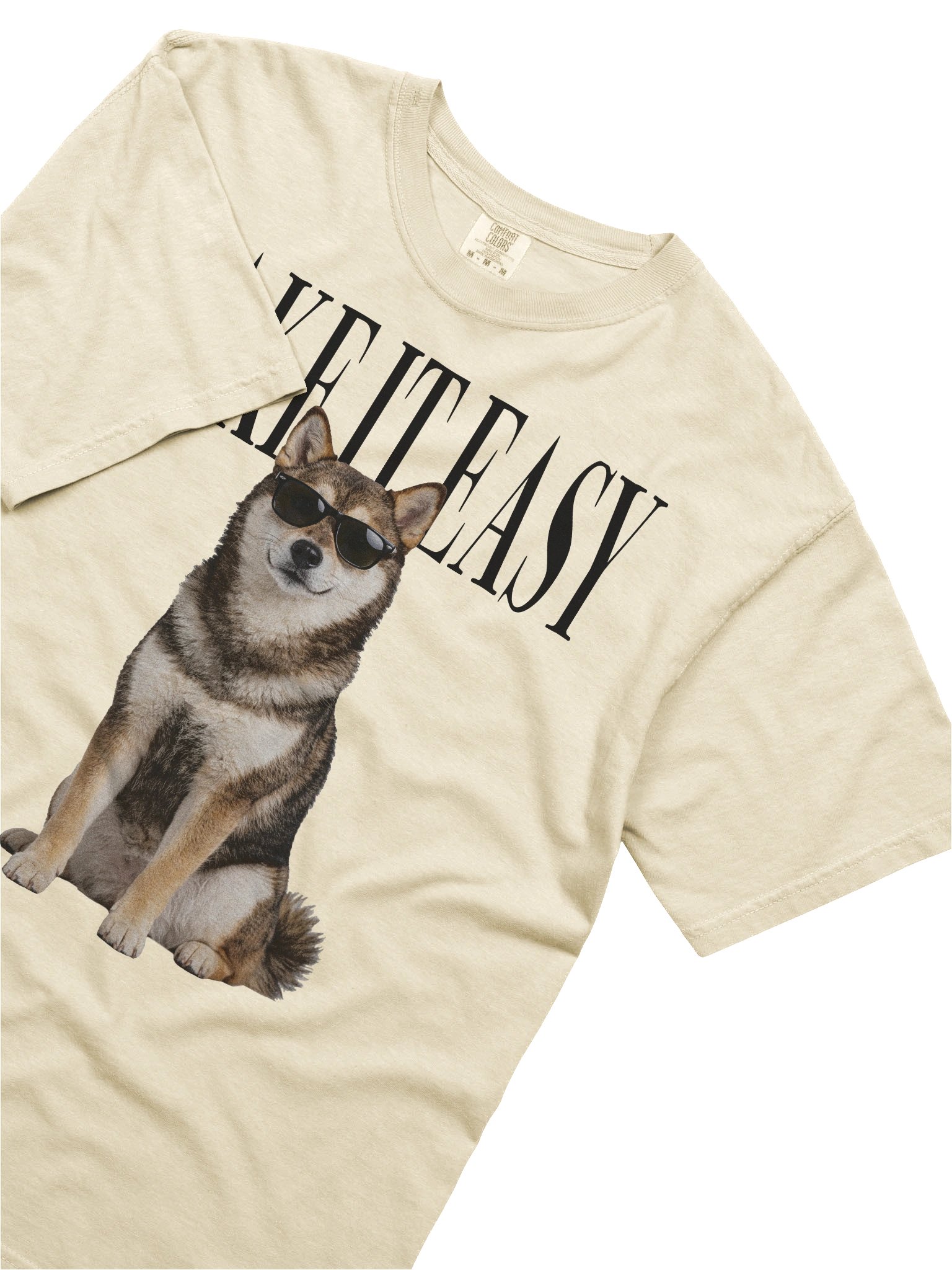 Take It Easy '90s Pop Vintage-Style T-Shirt for Japanese Shiba Inu(Sesame) Owners product image (8)