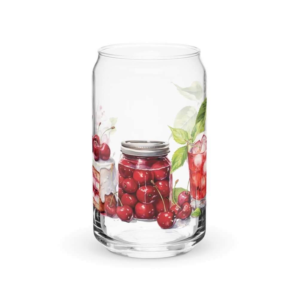 Cherry Bliss Can-Shaped Glass product image (1)