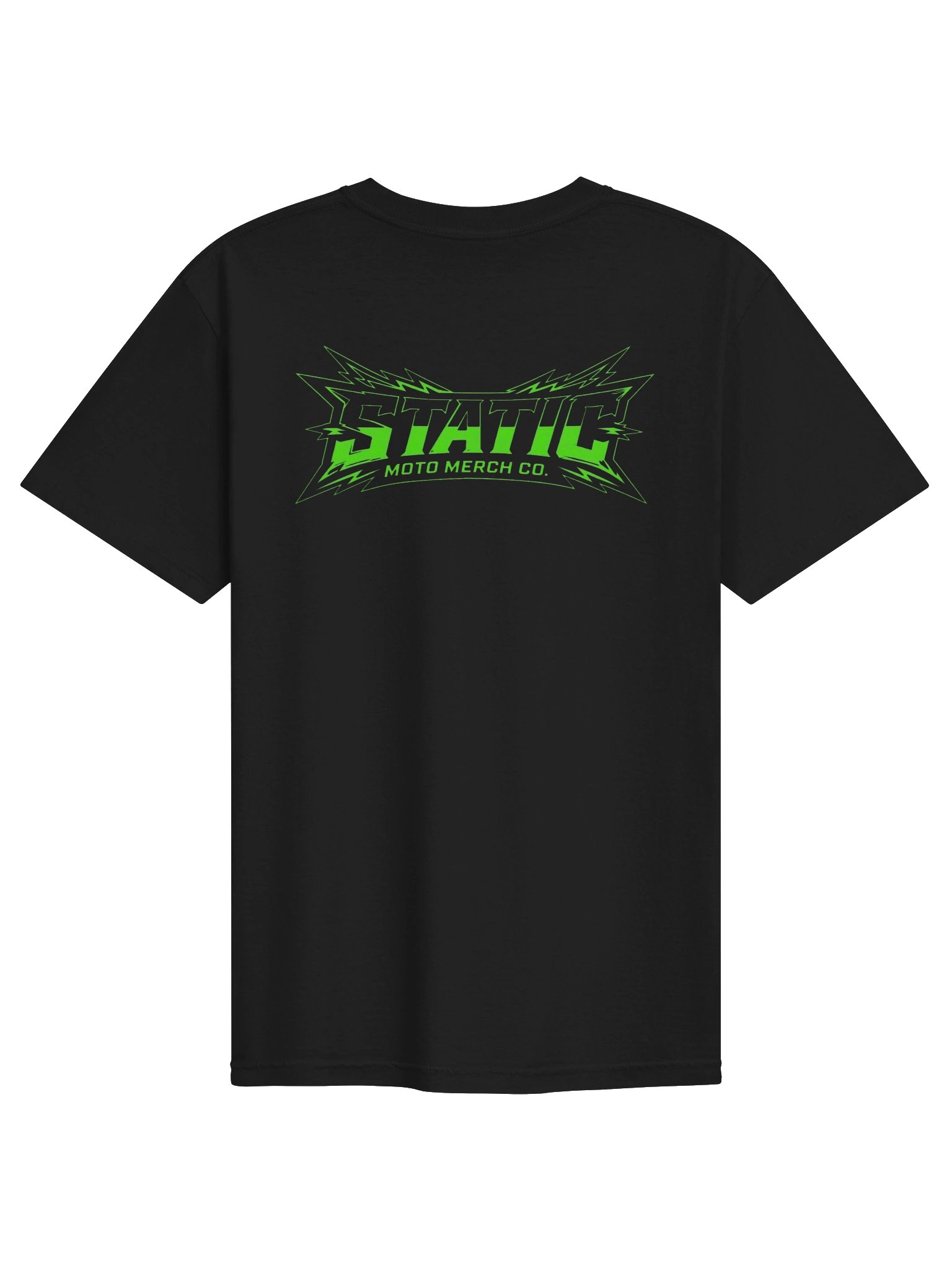 mens tee green logo product image (4)