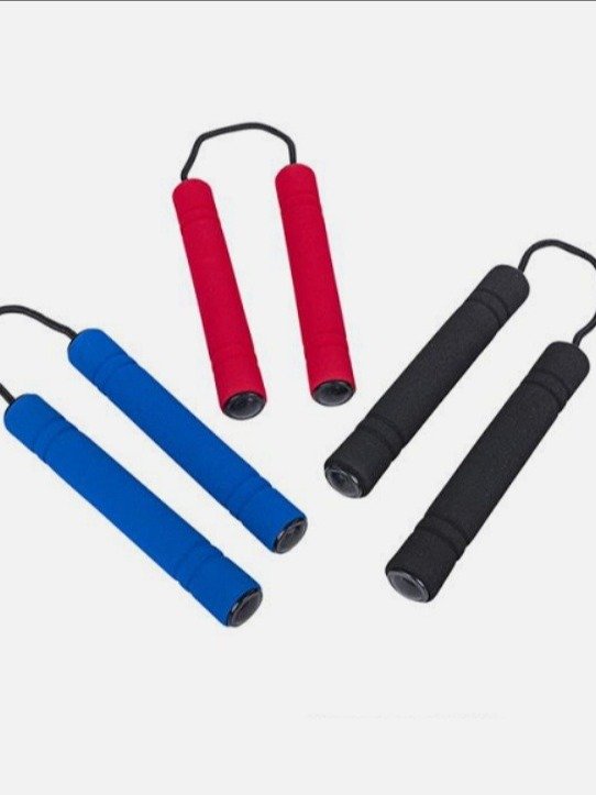 Ninja 8" Foam Practice Nunchucks Set (3-Pack) - Safe Martial Arts Training product image (2)