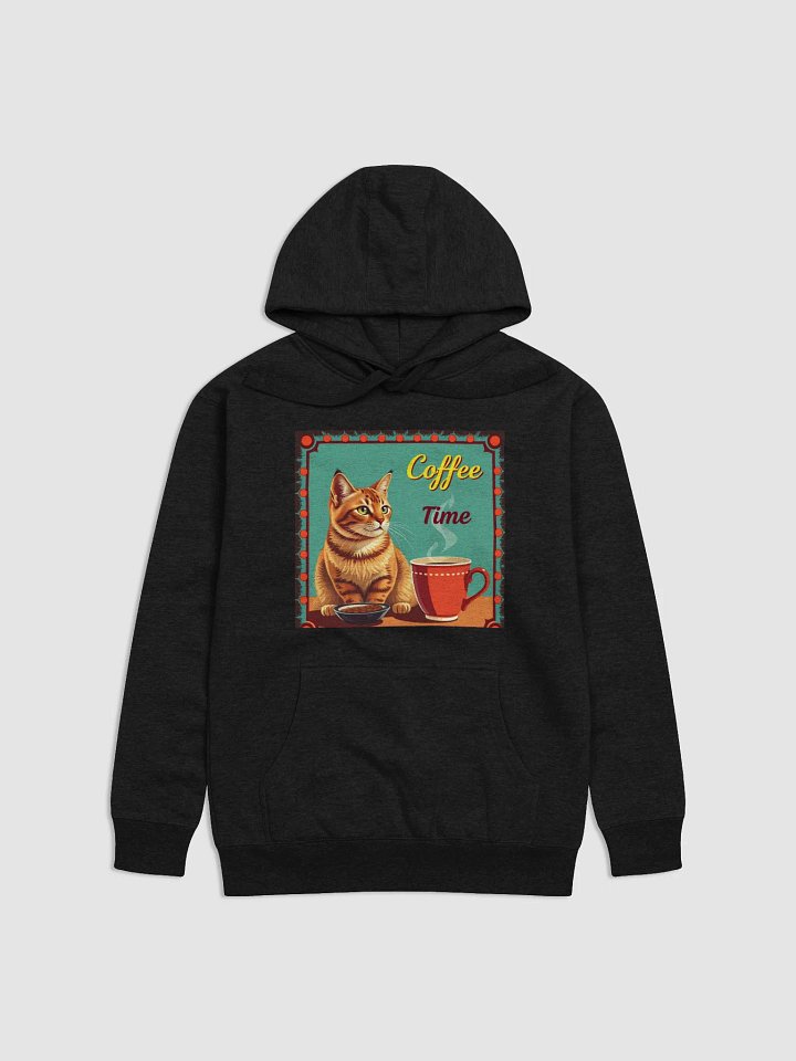 Coffee Cat Time Hoodie product image (1)