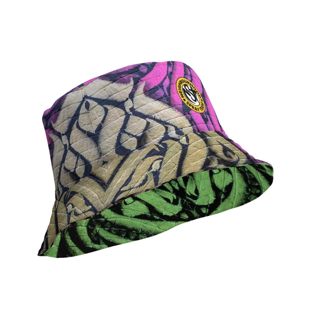Reversable Calligraphy Bucket hat product image (3)
