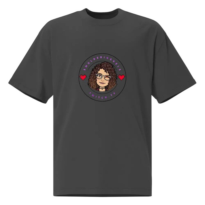 Faded black logo t-shirt product image (1)