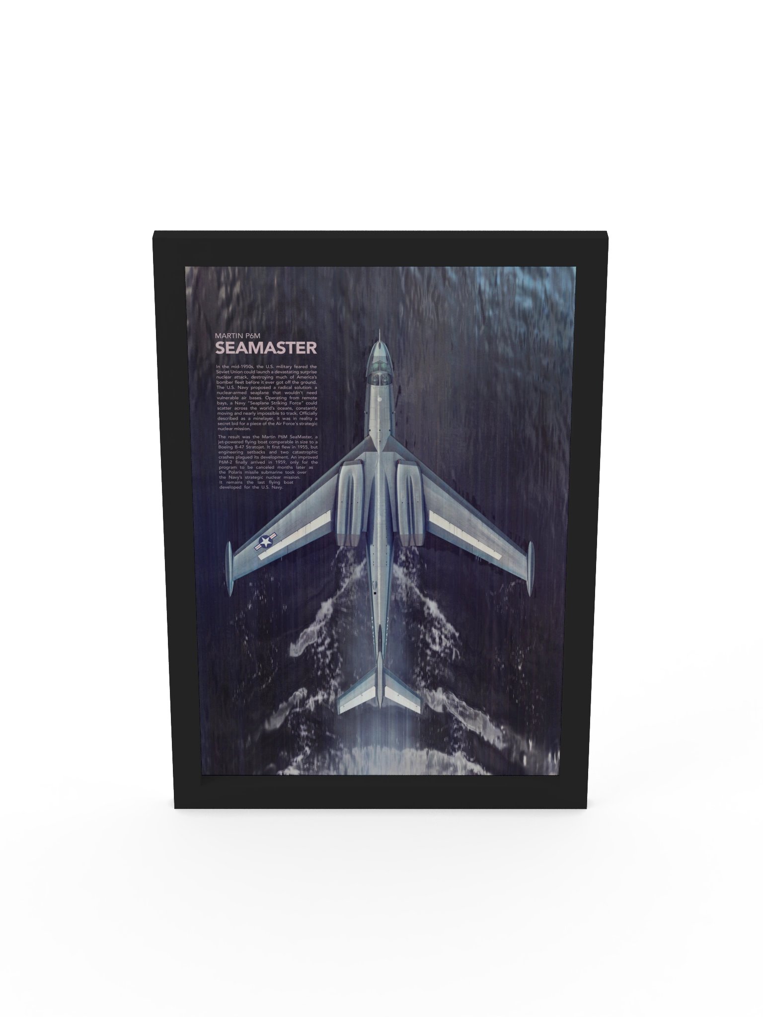 P6M-2 SeaMaster Framed Artwork product image (5)