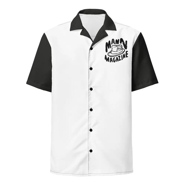 MANN Magazine Press Hat Style Black Overshirt product image (2)