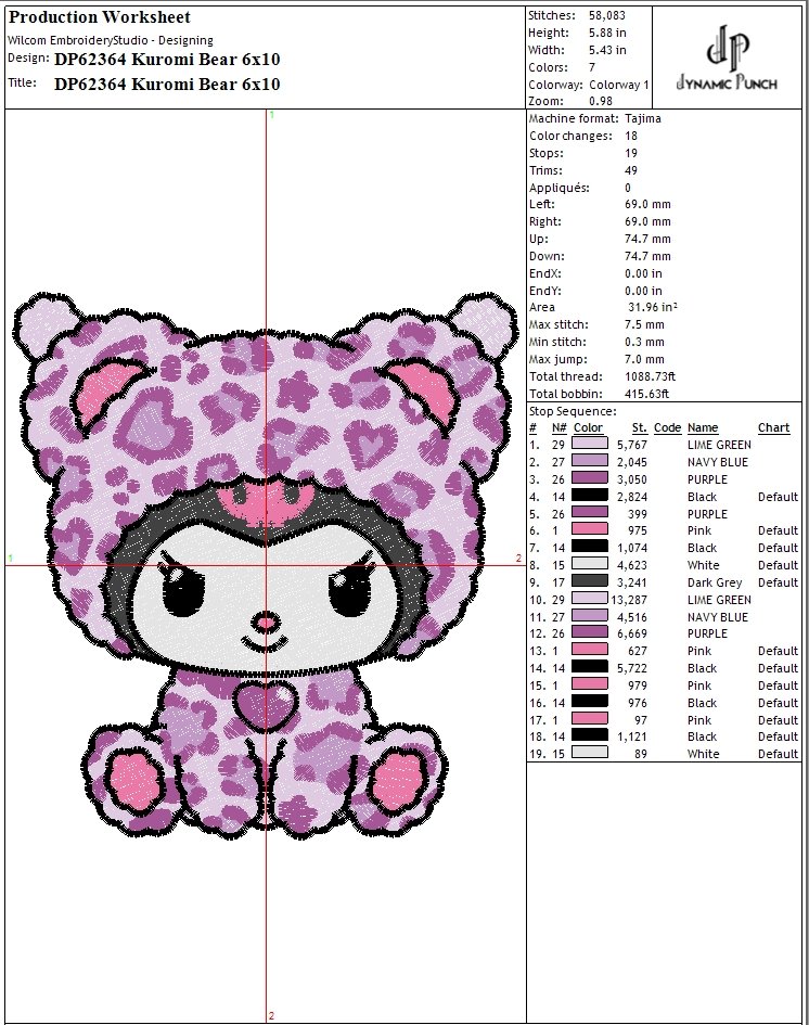 KUROMI BEAR product image (4)