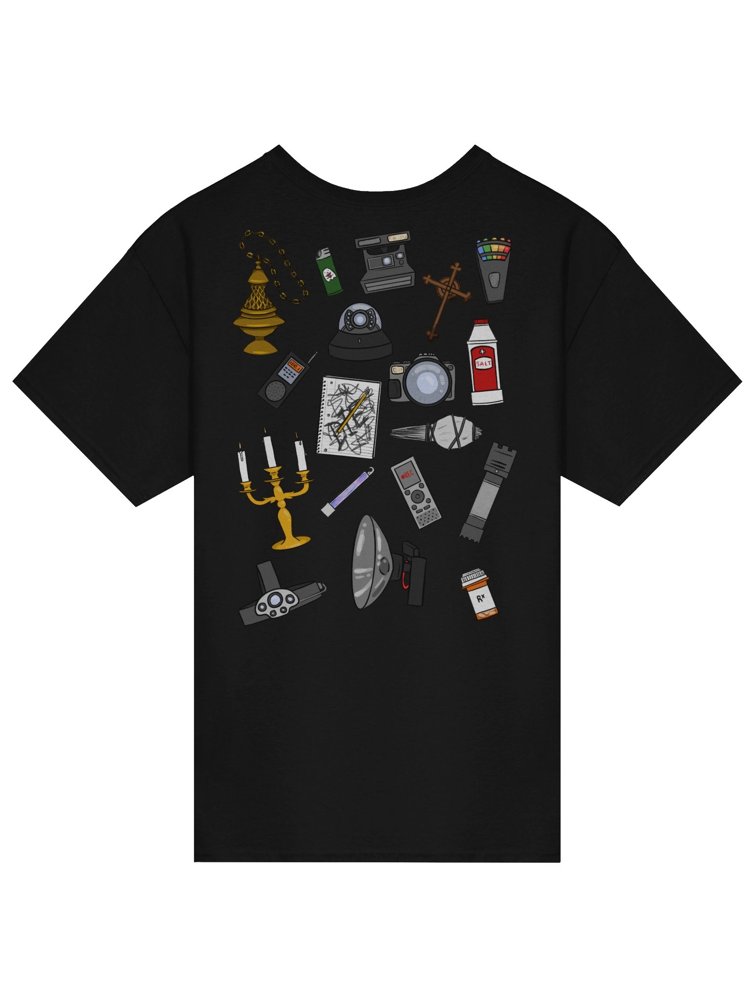 Ghost Hunting Supplies Tee (Back) product image (2)