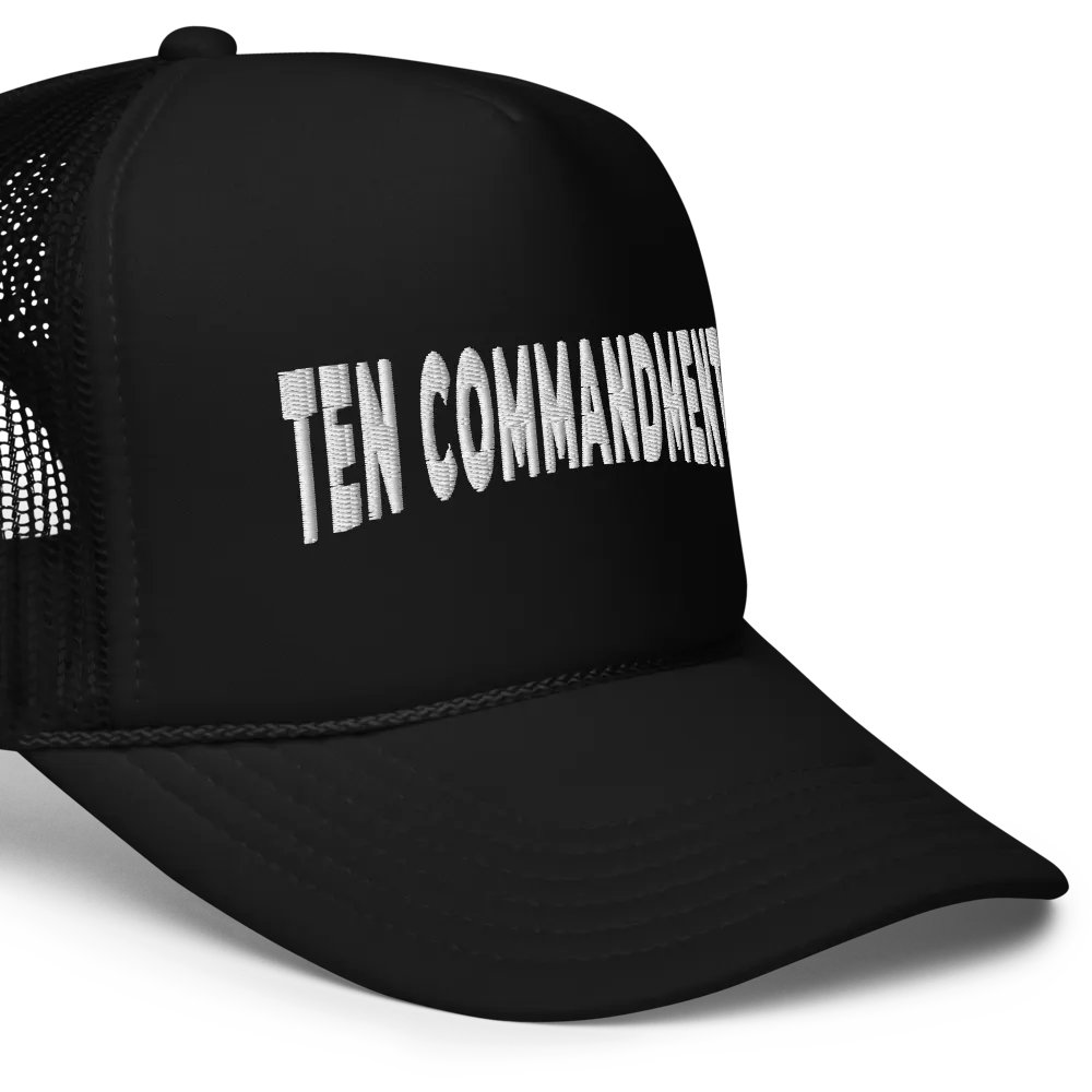 Ten Commandments Trucker Hat product image (5)