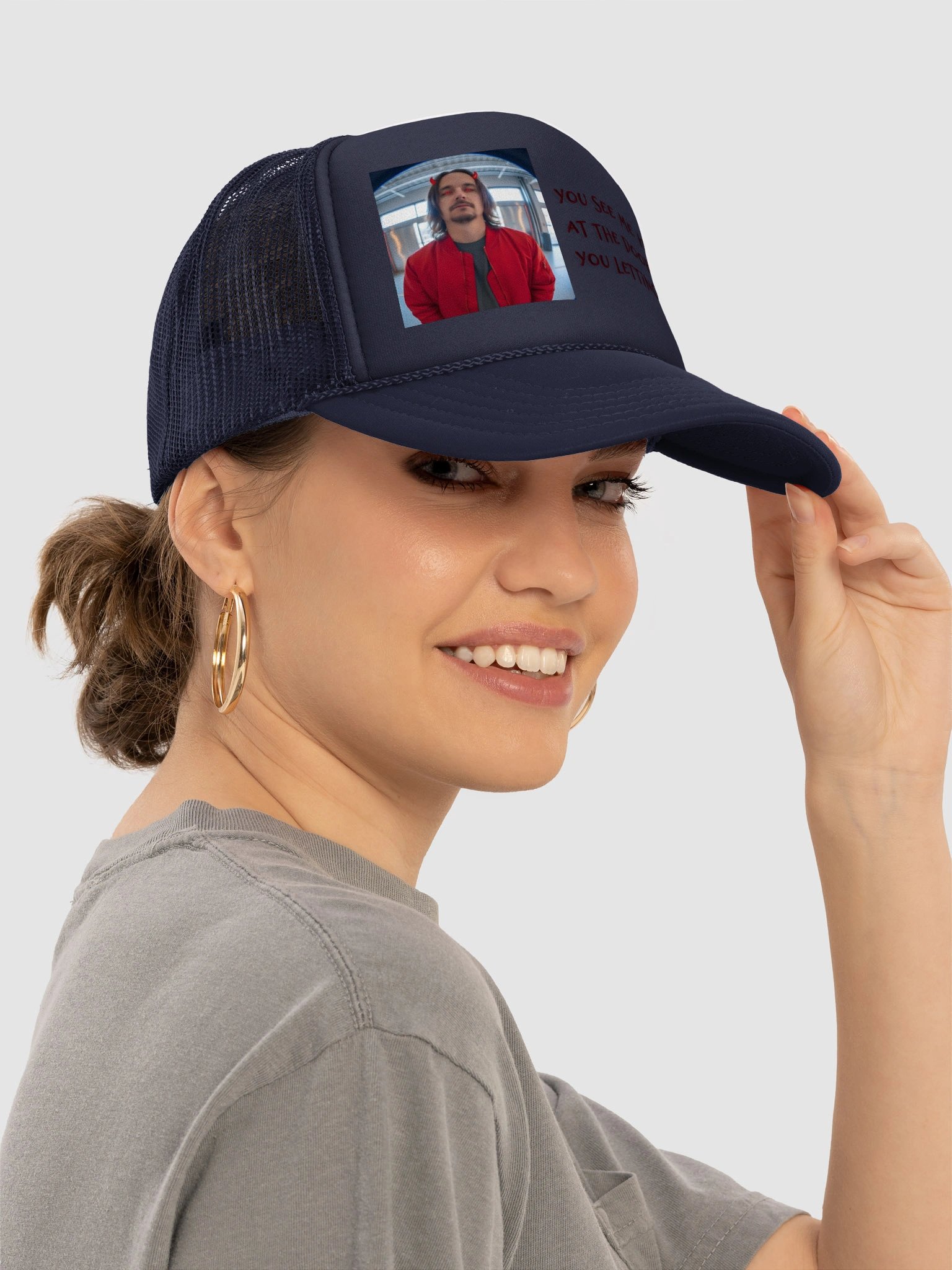 you see me knocking hat product image (3)
