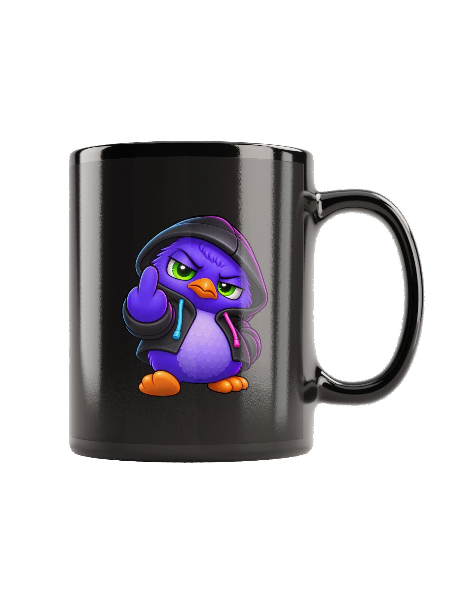 Finger Dark Mug product image (3)