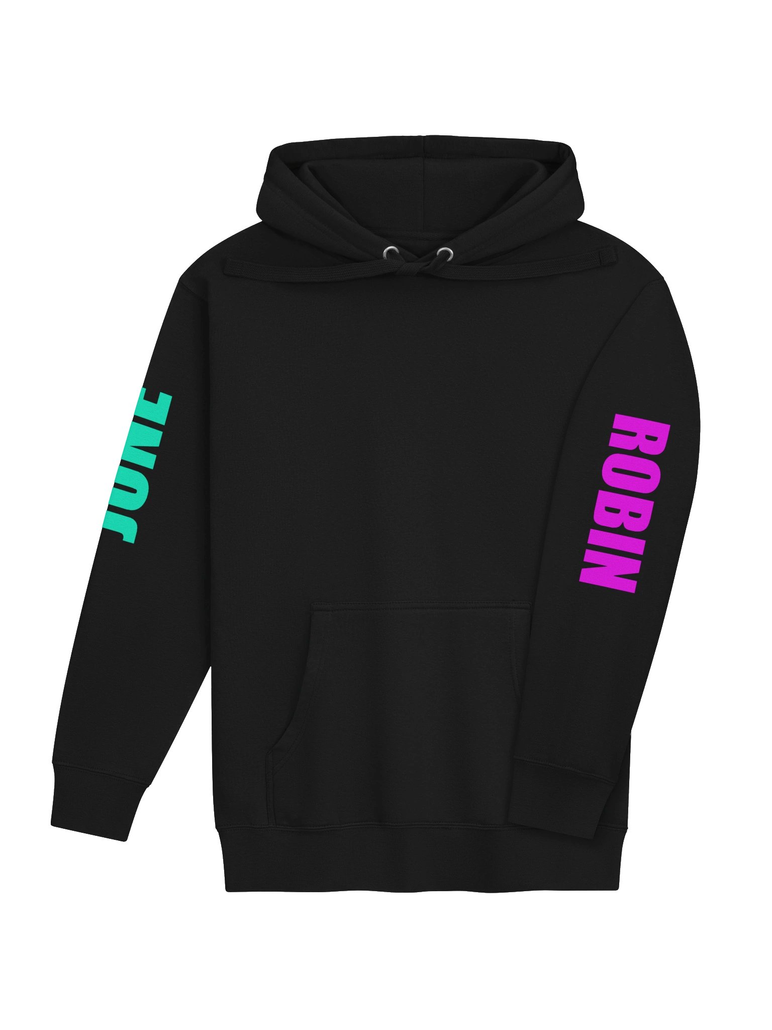 Robin and June Hoodie - White Outline product image (4)