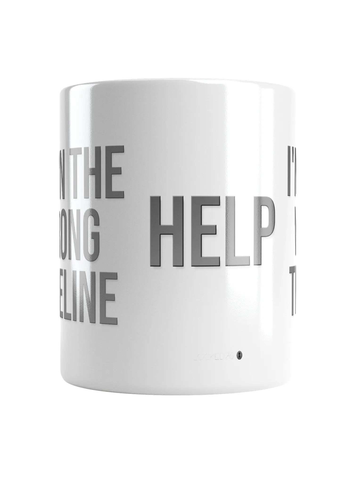 I'M IN THE WRONG TIMELINE Mug - light mode product image (5)