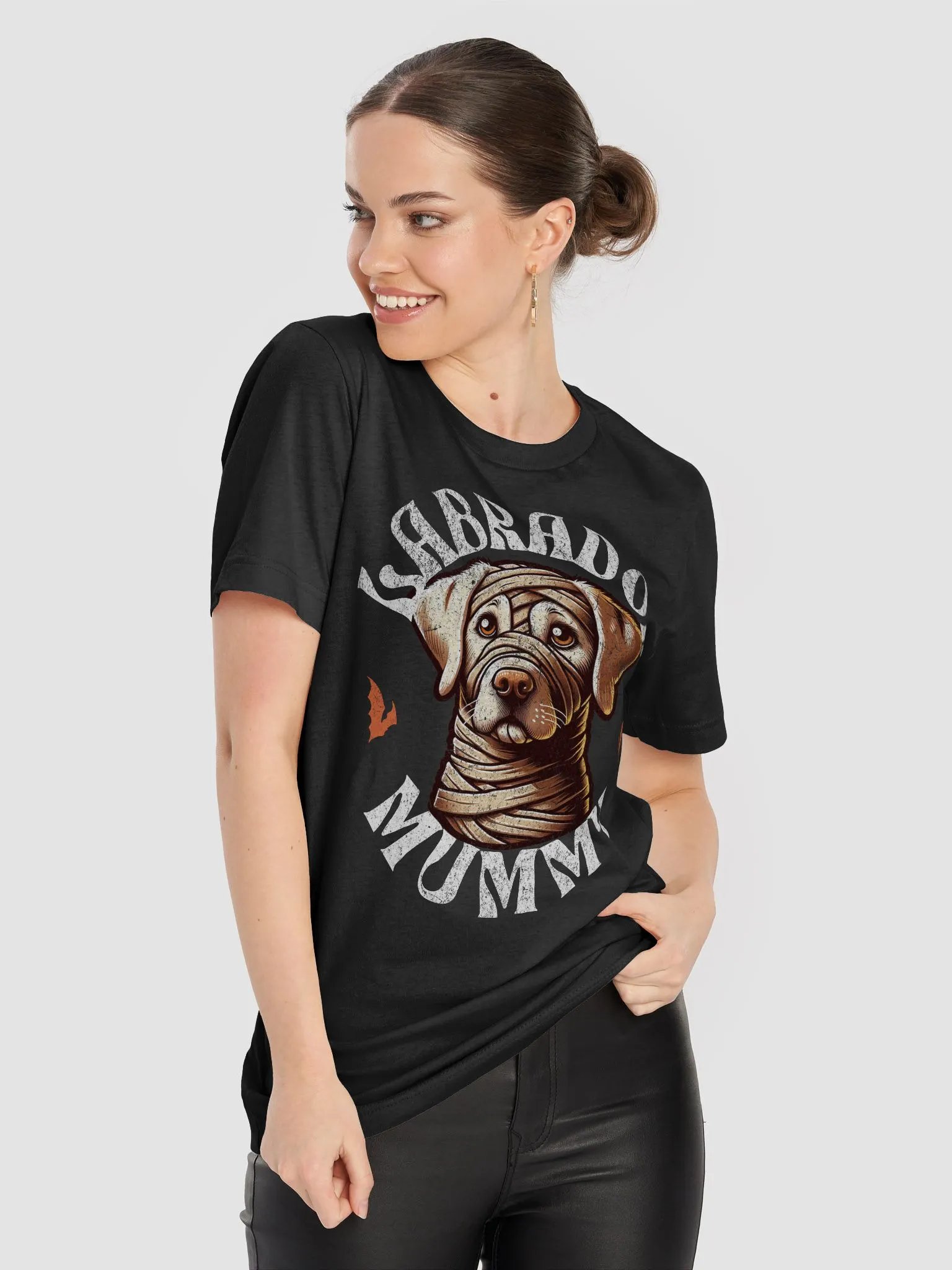 Halloween Mummy Labrador Dog T-Shirt product image (1)