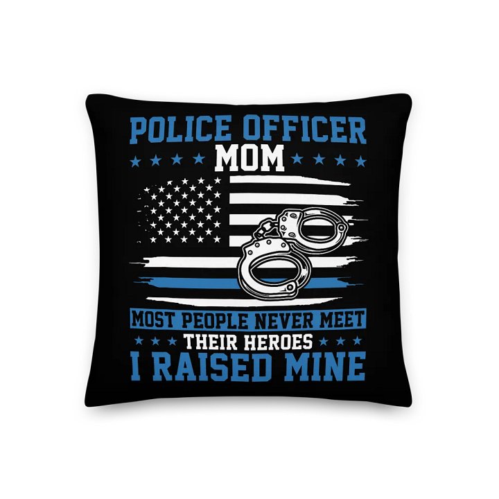 Police Officer Mom - Pillow product image (1)