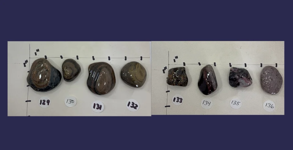 Rock cabinet knobs- Lake Superior Miscellaneous colors -choice of rock product image (7)
