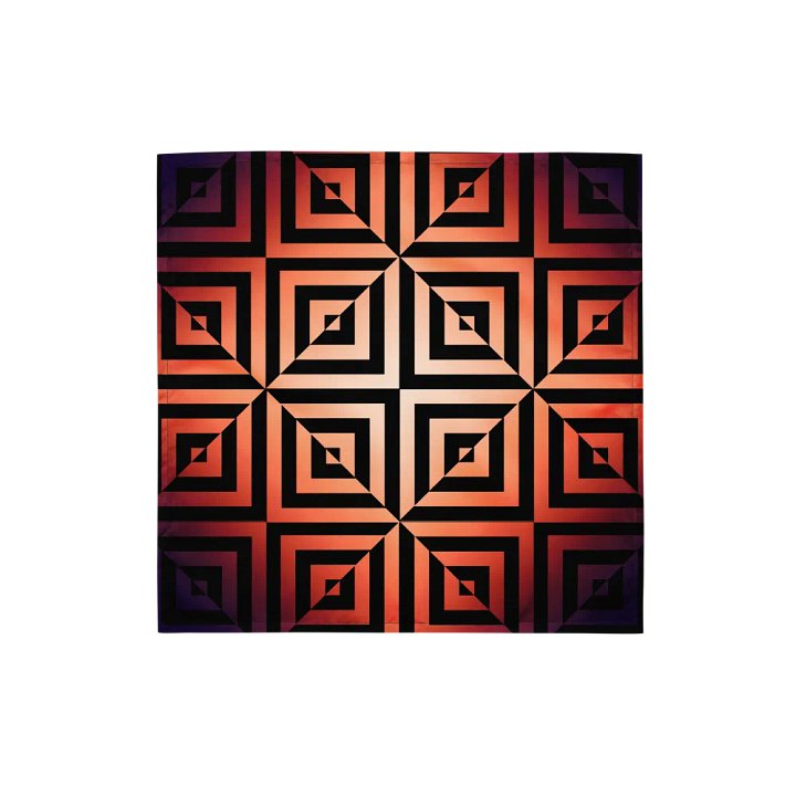 Golden Hour Illusion Bandana product image (1)