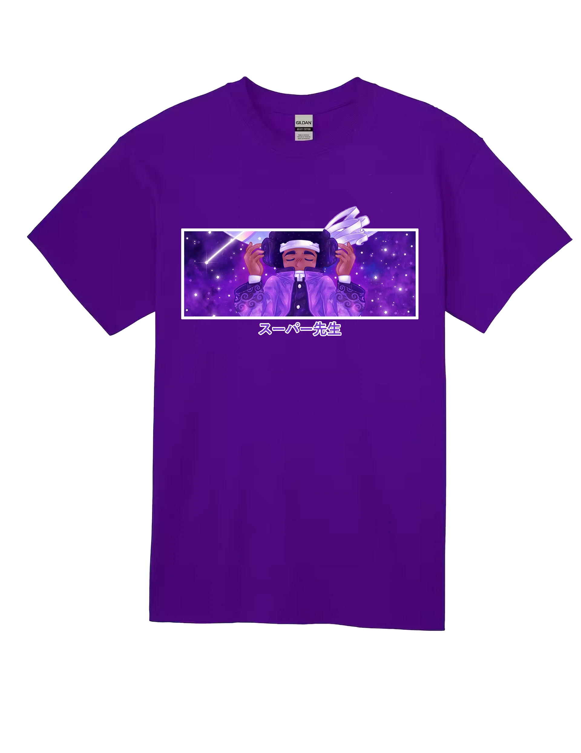 Purple SupaSensei Galaxy T-Shirt product image (1)