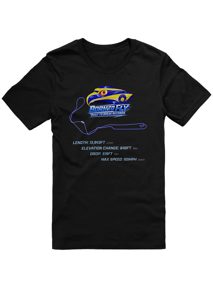 Born To Fly - Falcon's Shirt - World's Tallest, Fastest & Longest Roller Coaster product image (1)