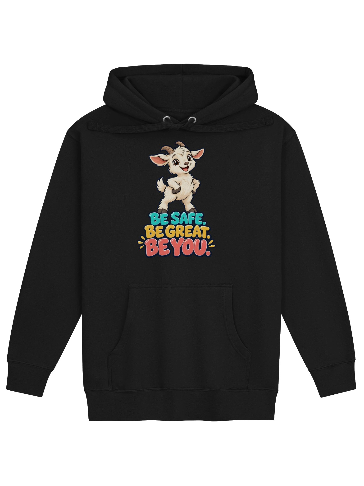 BSGBY Adult Goat Hoodie — Be Safe. Be Great. Be You product image (3)