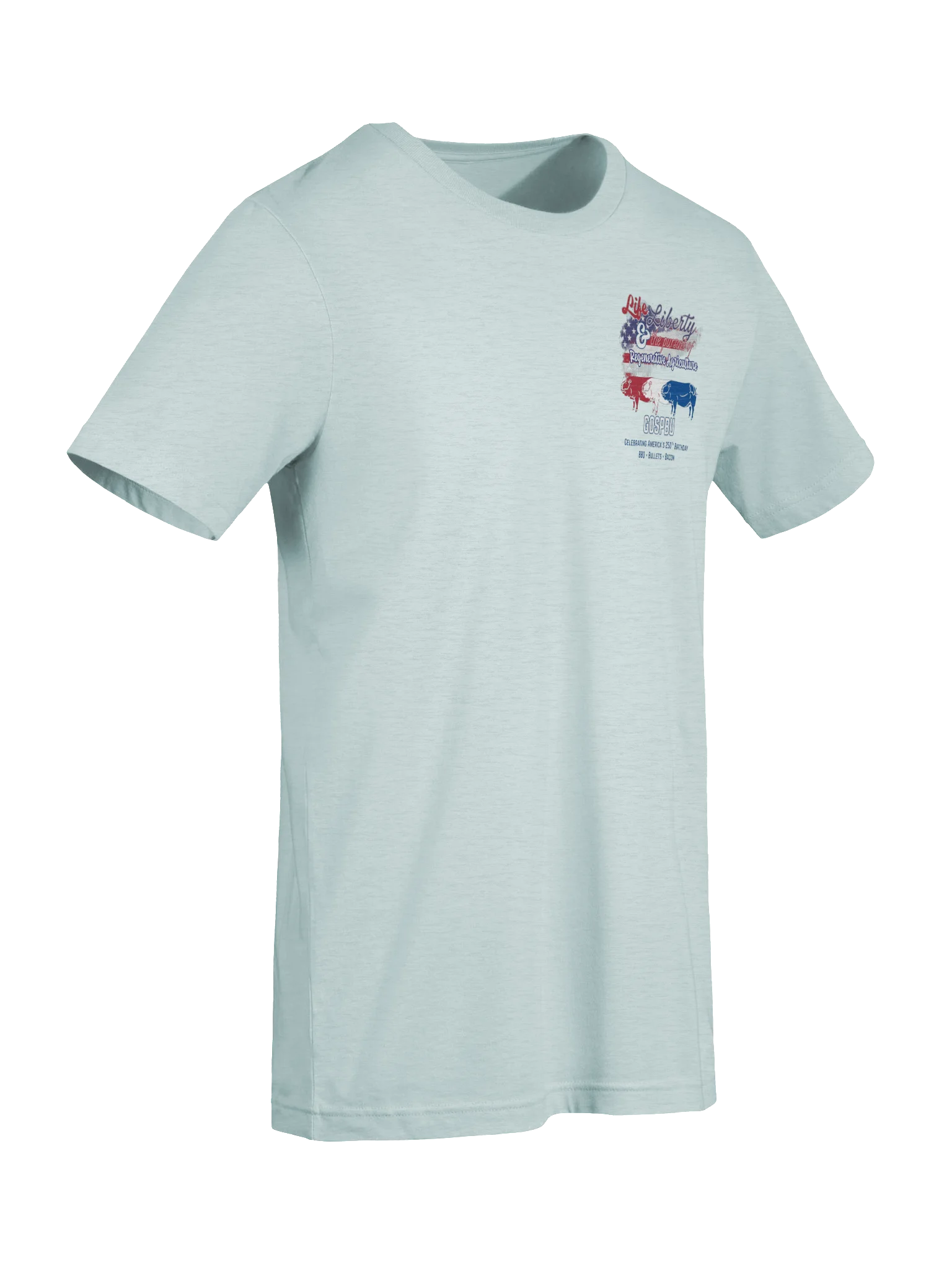 Liberty & Bacon Patriotic Pig Tee product image (7)