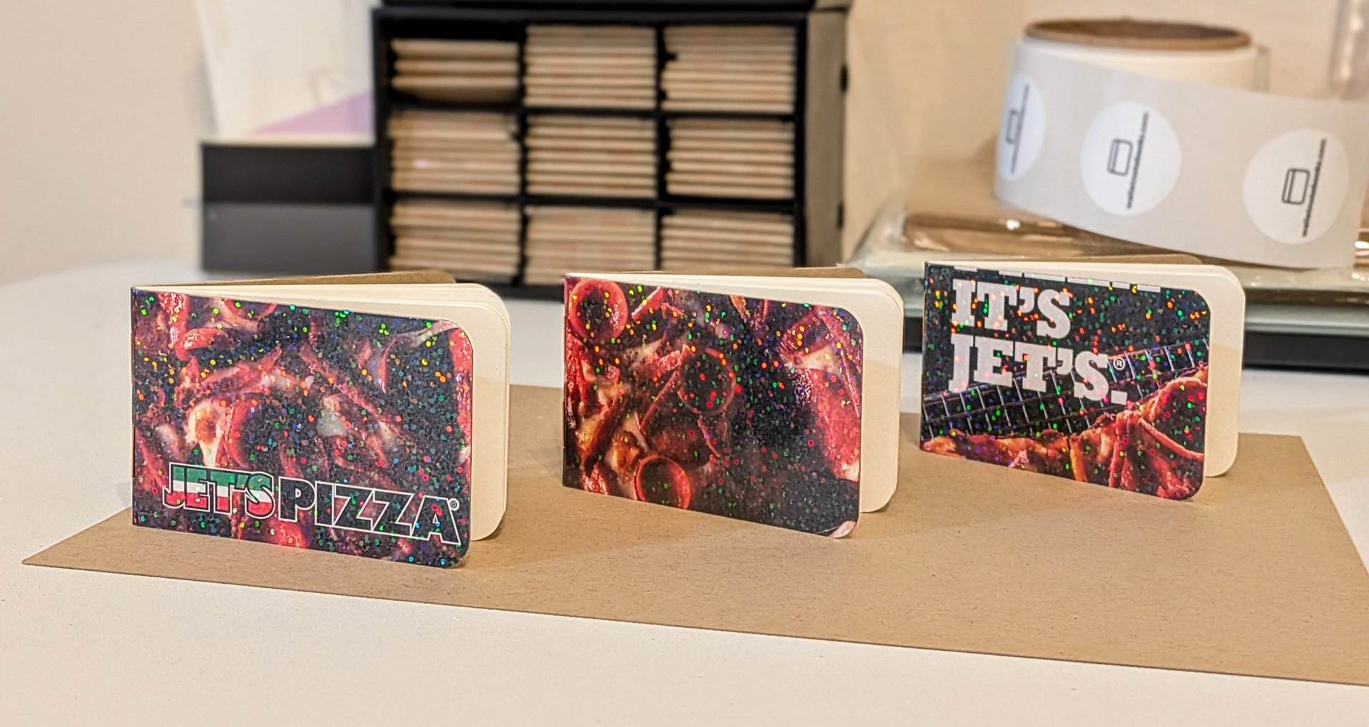 Wallet Notebooks (3-pack) - Jet's Pizza product image (1)
