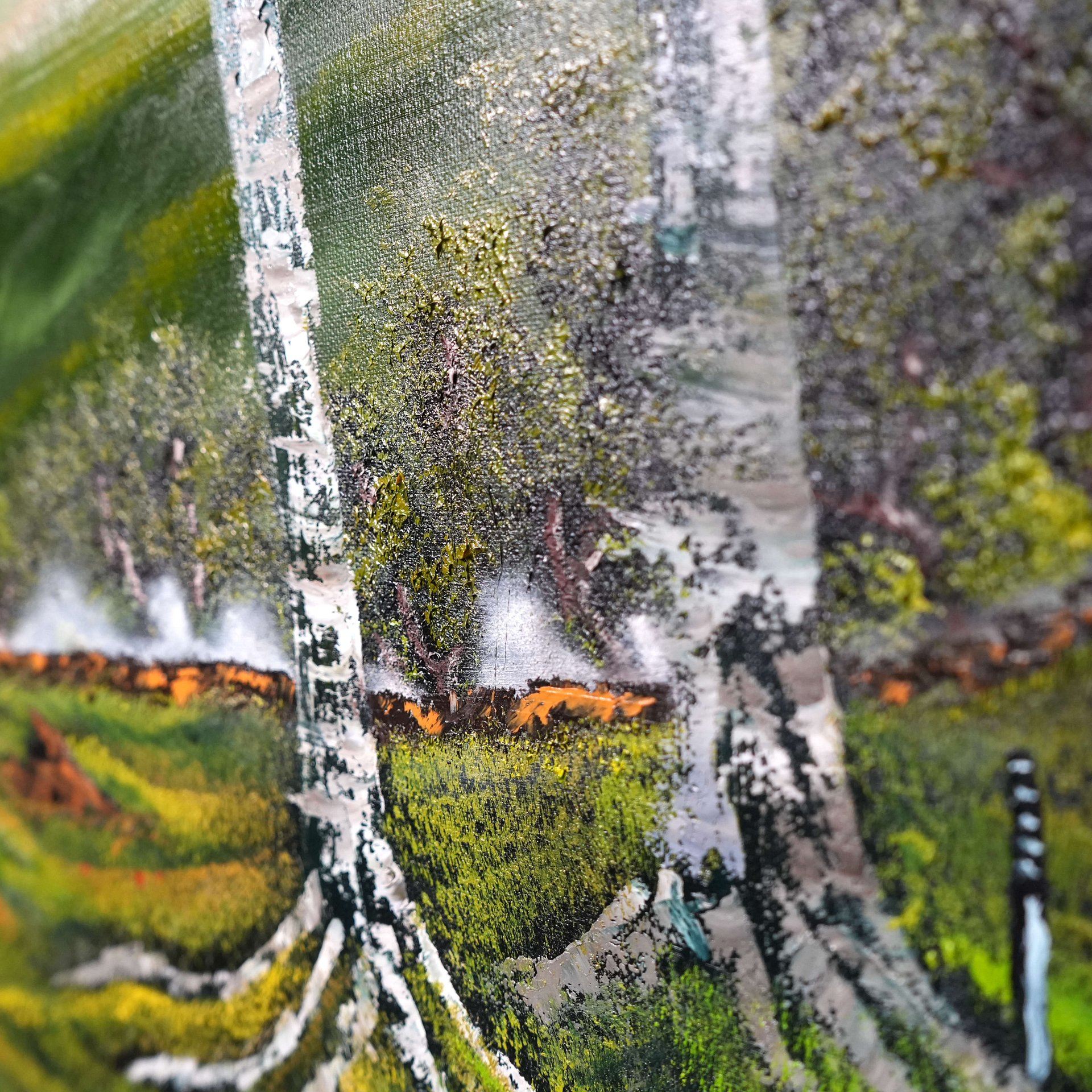The Reach Between Worlds (Comission/Original) 24x48 Canvas product image (6)