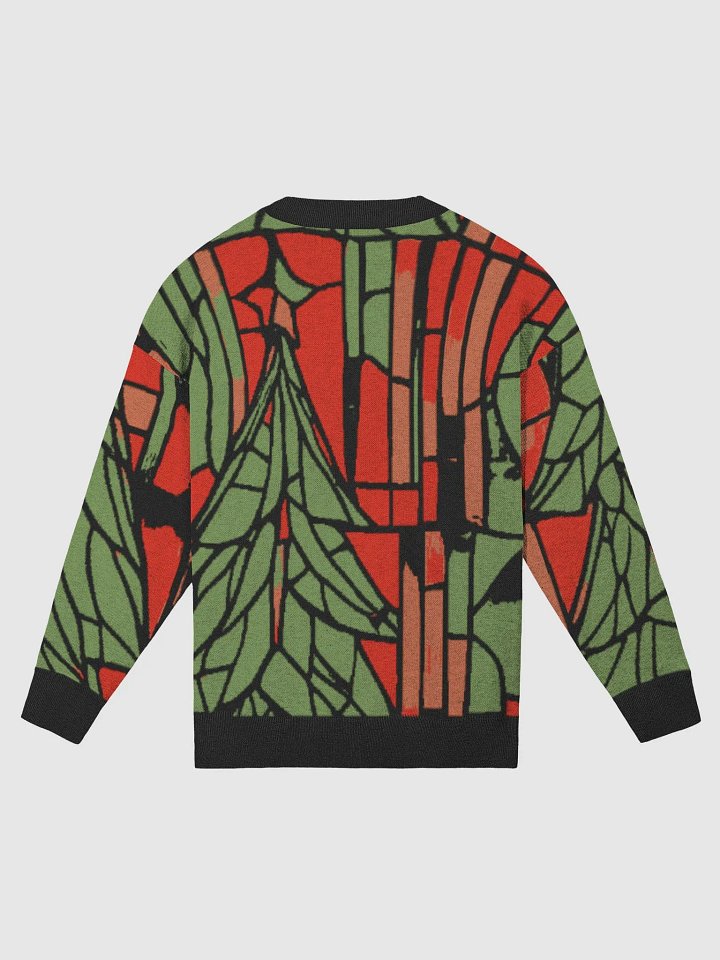 Abstract Christmass Tree Relaxed Fit Sweater (Exclusive) product image (7)