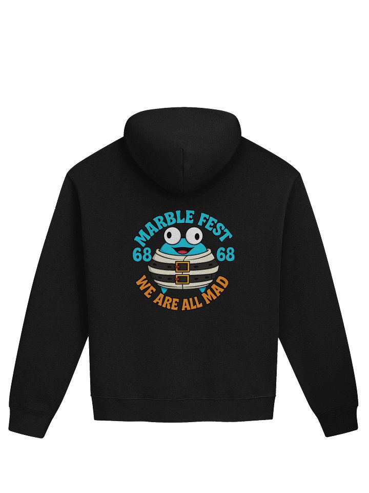 Marble Fest Emblem Oversized Hoodie product image (2)