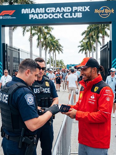 New F1 security for America #f1 #miamigp
