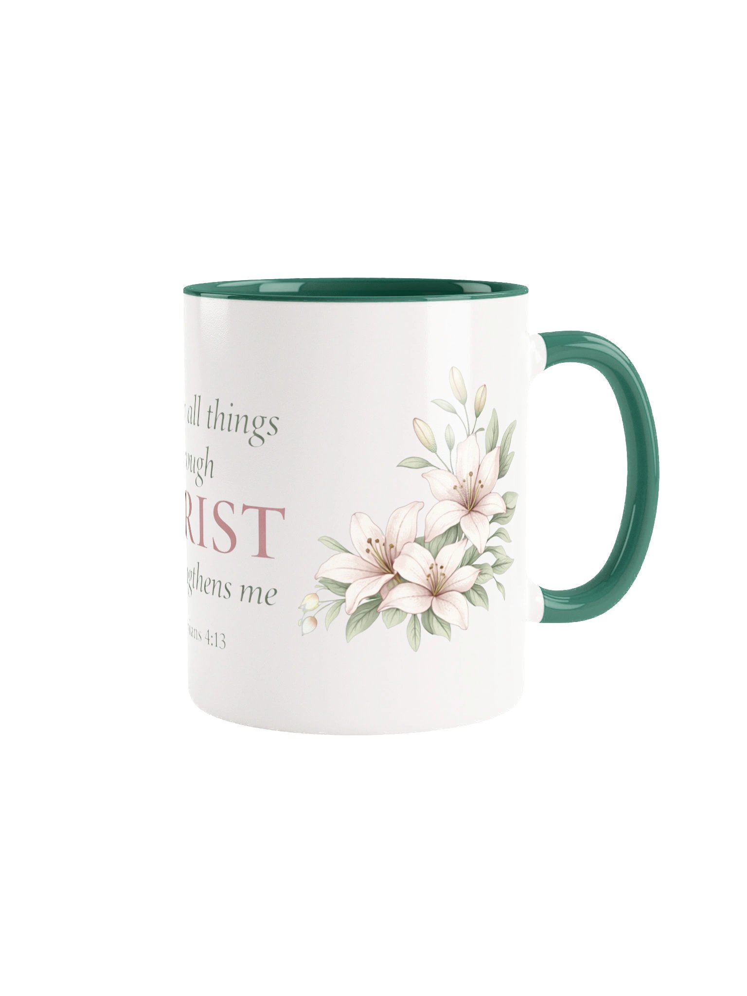 Philippians 4:13 Ceramic Mug product image (3)