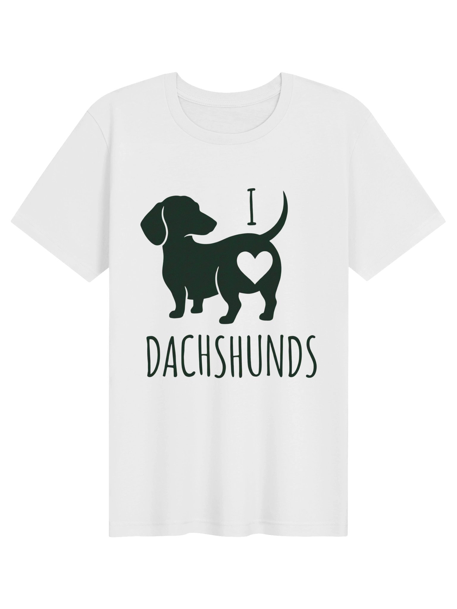 I LOVE DACHSHUNDS tshirt product image (81)