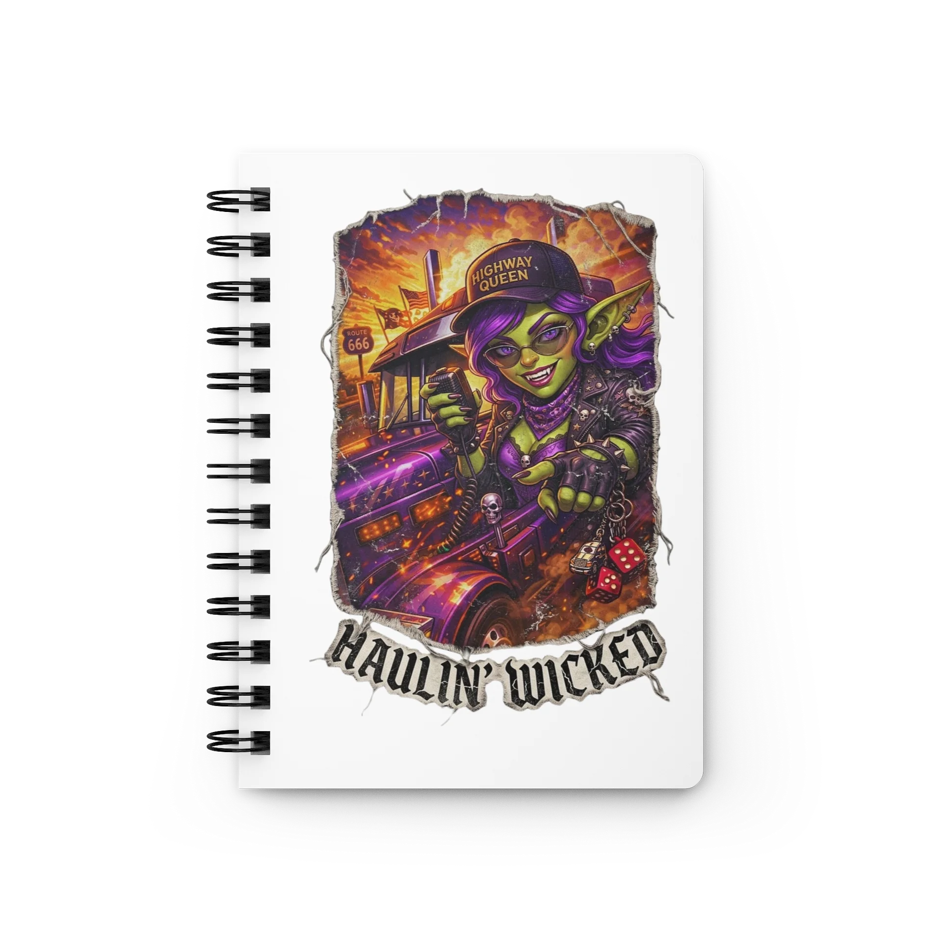 Highway Queen Spiral Journal product image (1)