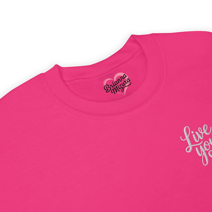 Live Your Story Embroidered Crewneck product image (2)