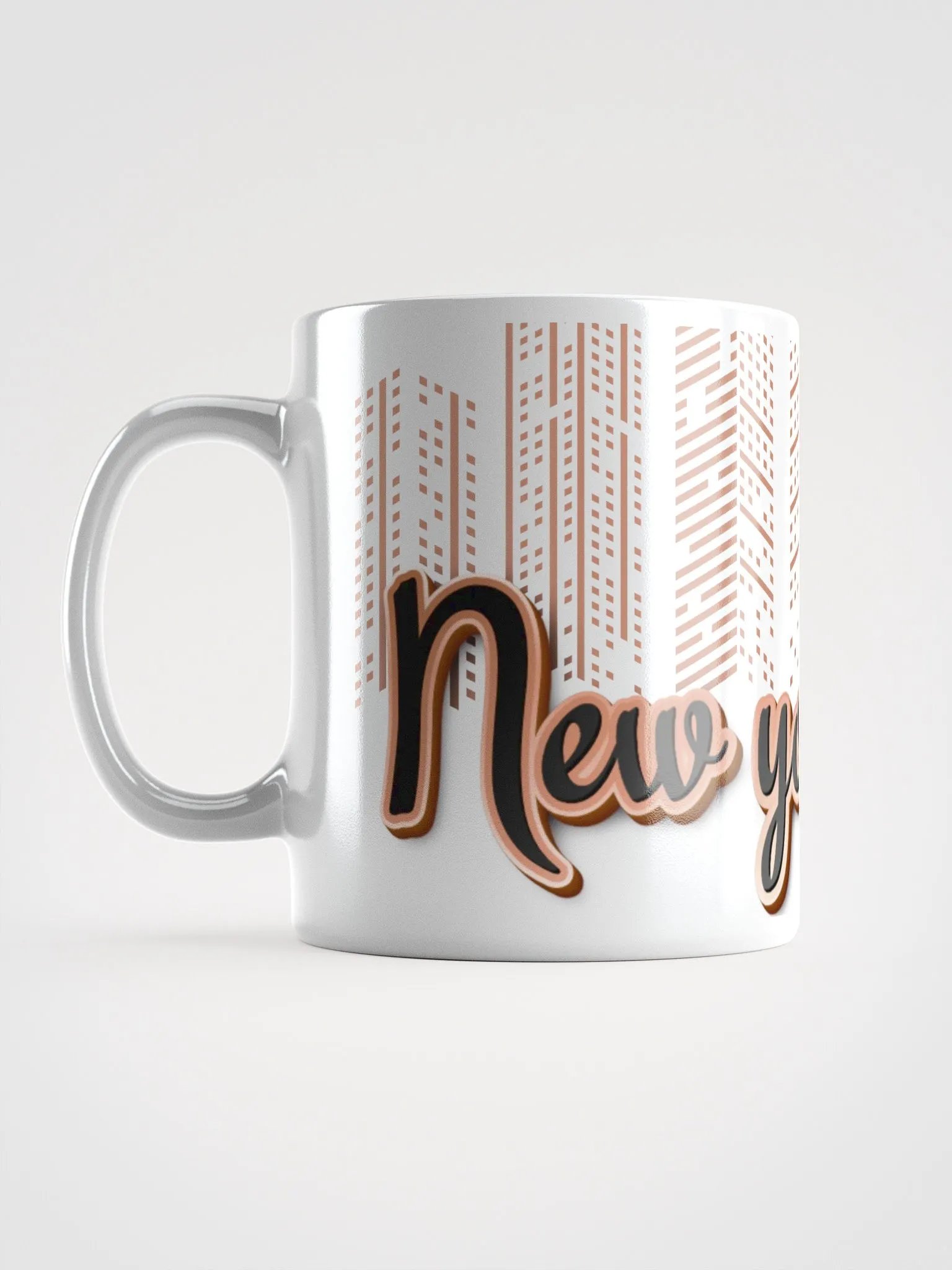 Cityscape Script Mug product image (16)