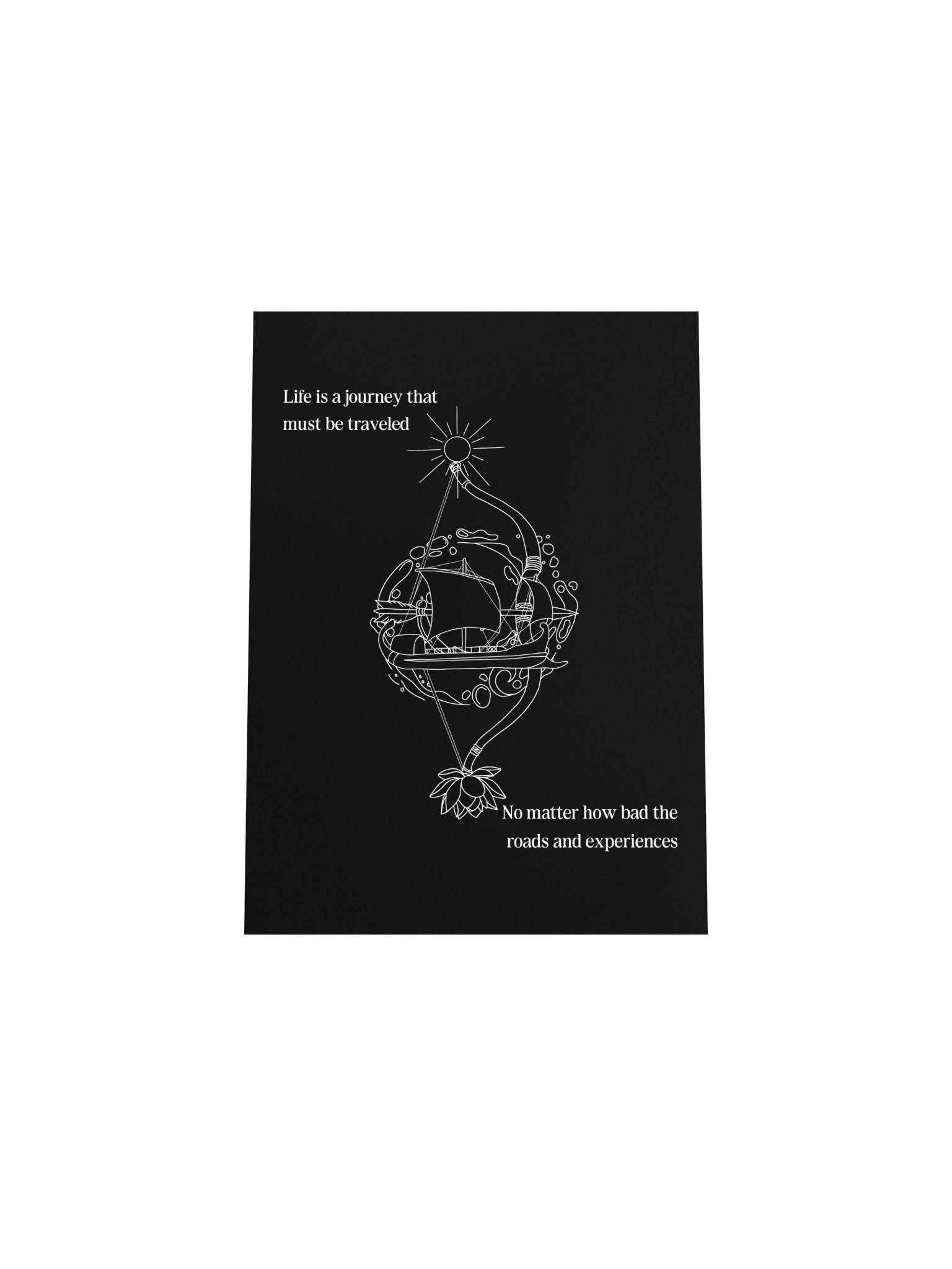 Odyssey Poster White Print product image (11)