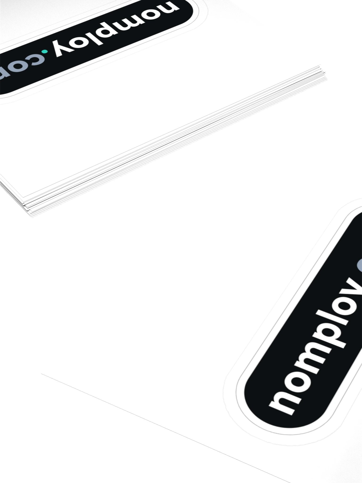 nomploy.com Sticker product image (4)
