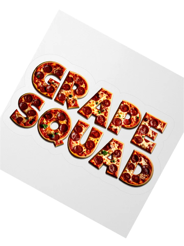 Grape Squad Pizza Sticker product image (4)