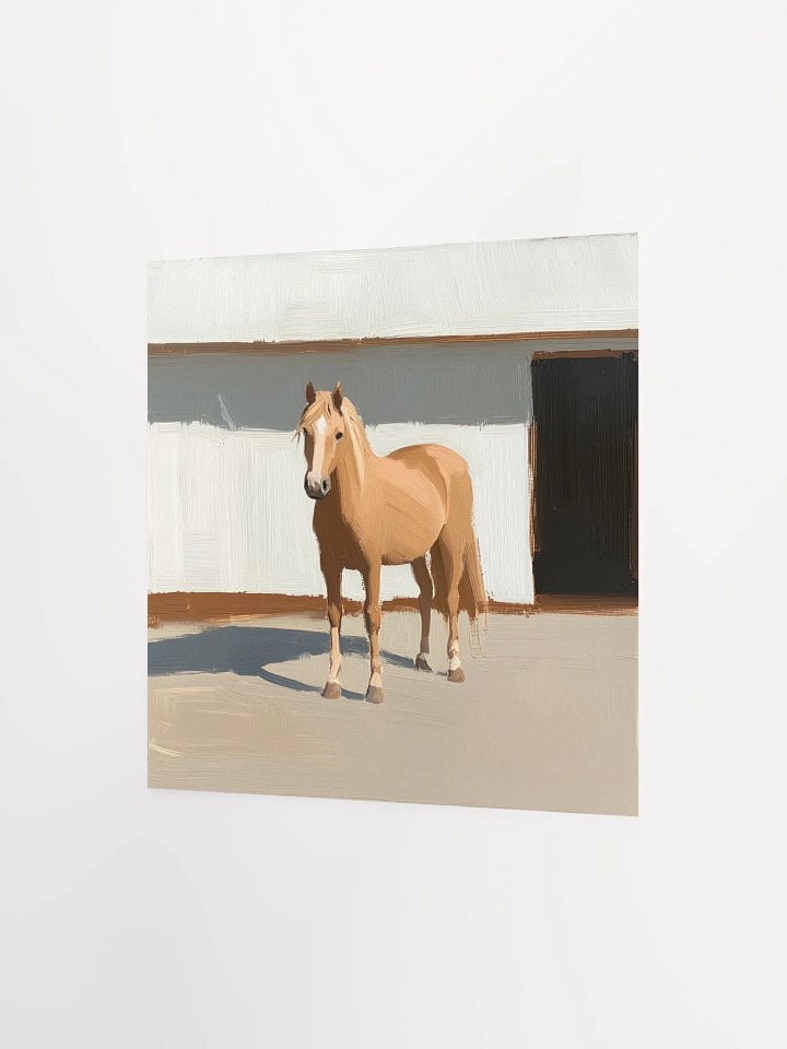 Modern Farmhouse: Brown Horse I Art Print product image (10)