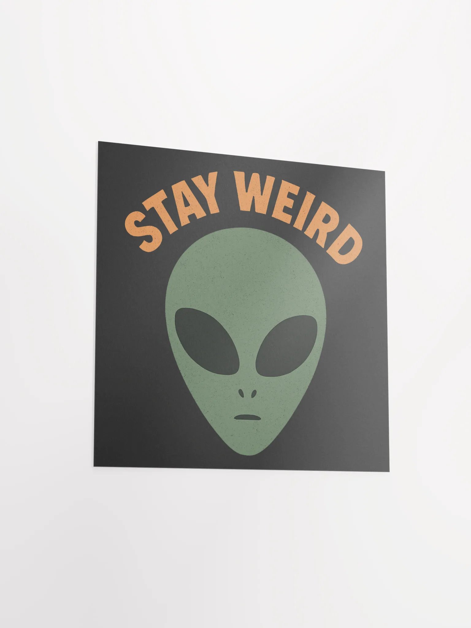 Stay Weird Matte Poster product image (11)