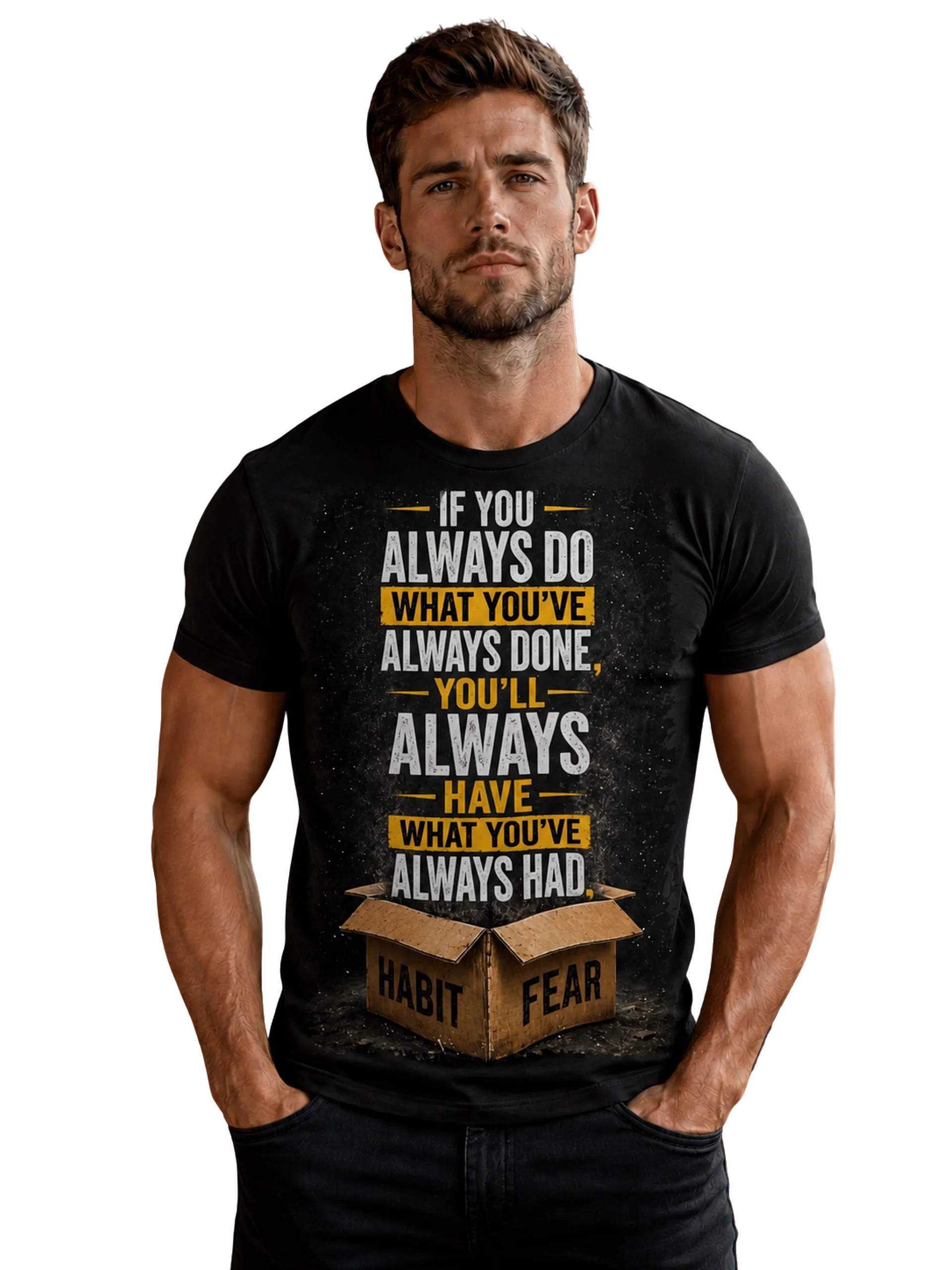 Break the Habit Motivational Tee product image (1)