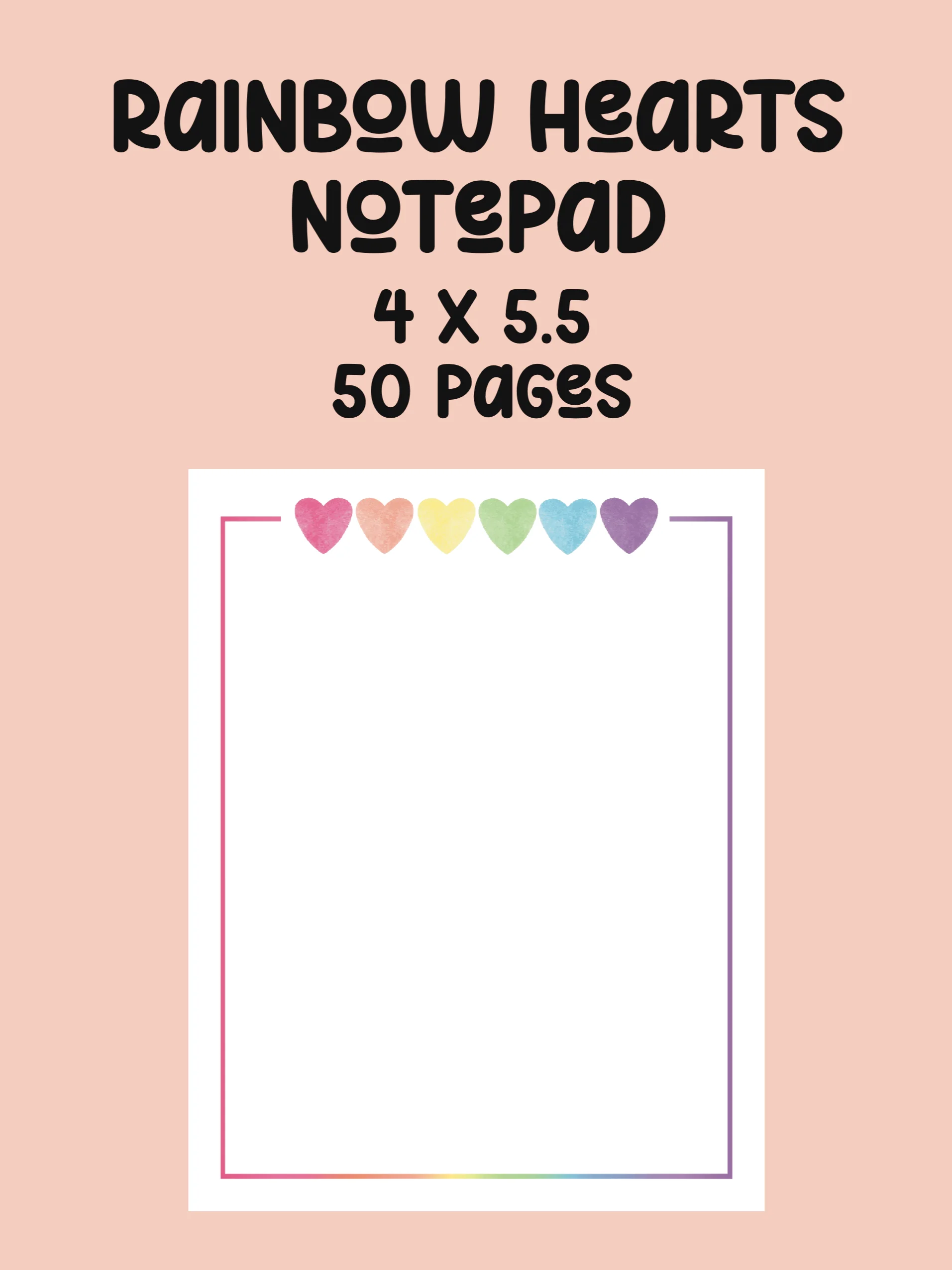 rainbow hearts notepad product image (1)