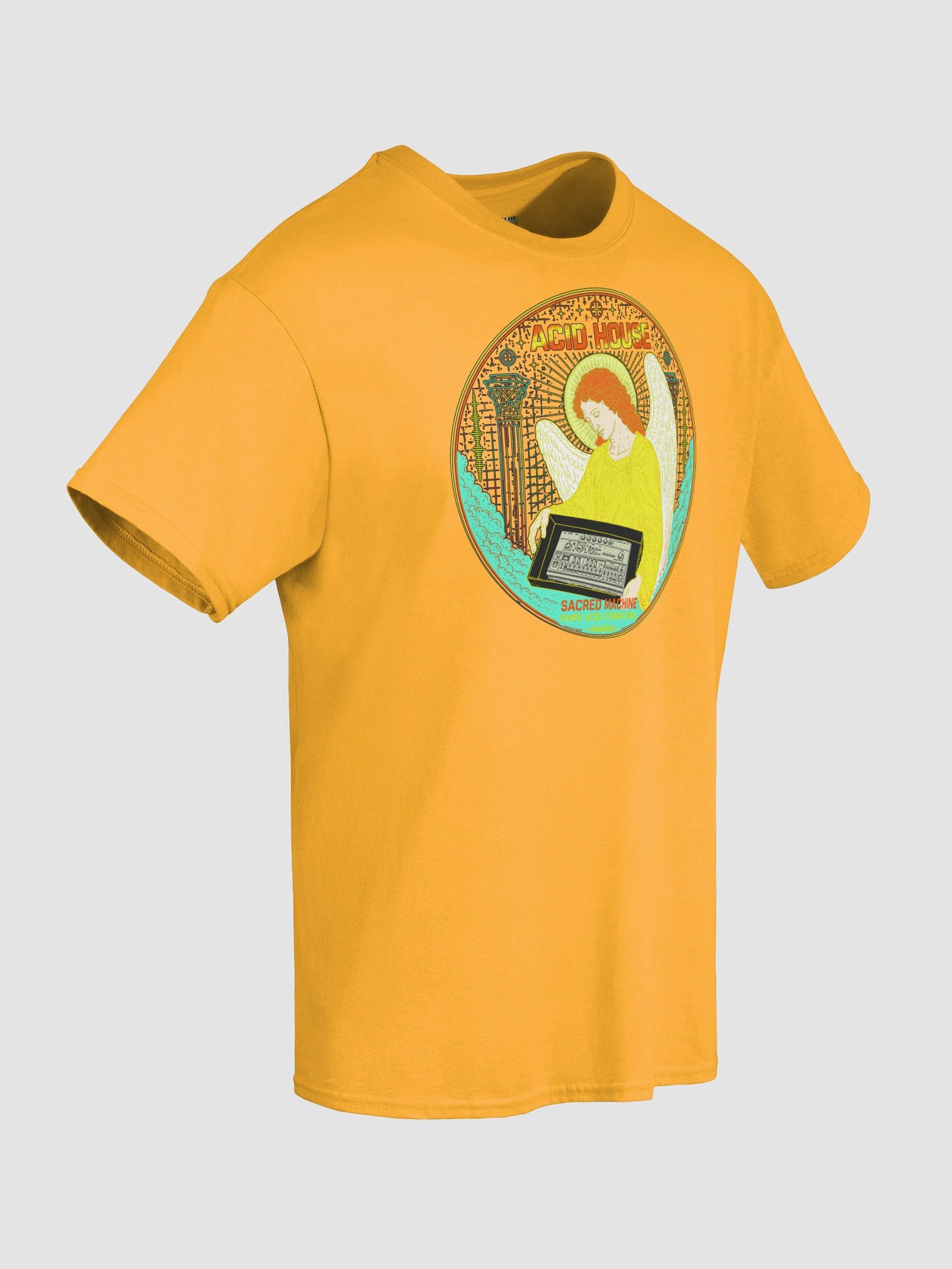 ACIDUS SANCTUS 303, by Frank Fonik Unisex t-shirt product image (5)