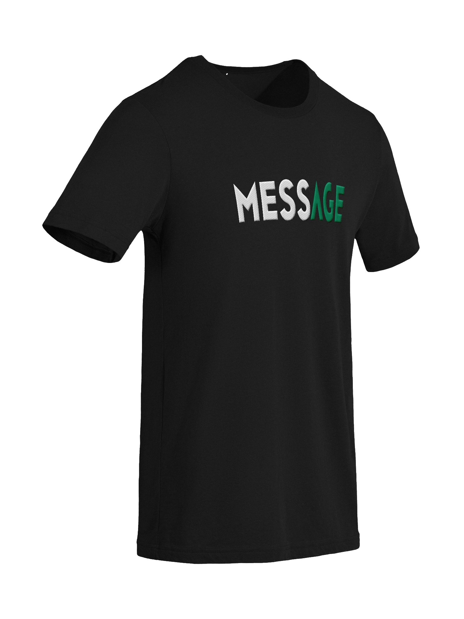 T-mess T-age T-shirt //embroidered triblend fabric\\ worldwide! product image (2)
