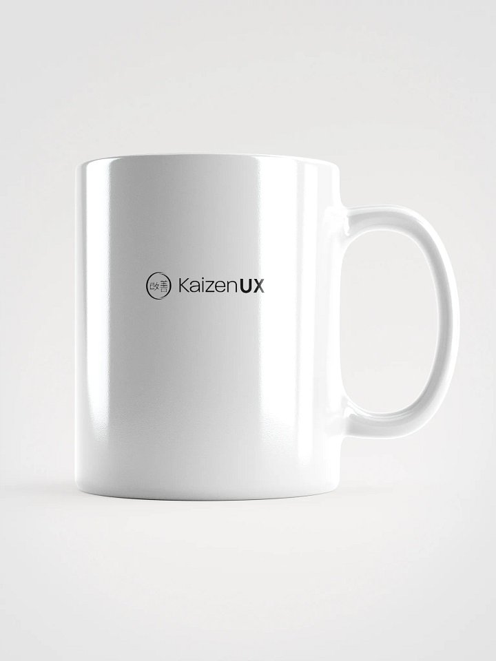 UX ≠ UI White Mug product image (2)